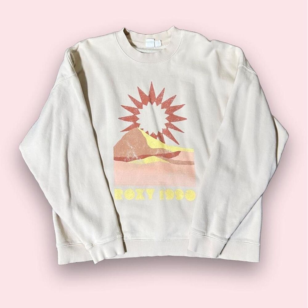 Roxy women's oversized crewneck sweatshirt size M